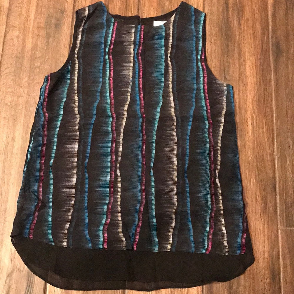 👚 NWT Cuddy Studios brand women’s sleeveless fully lined shirt